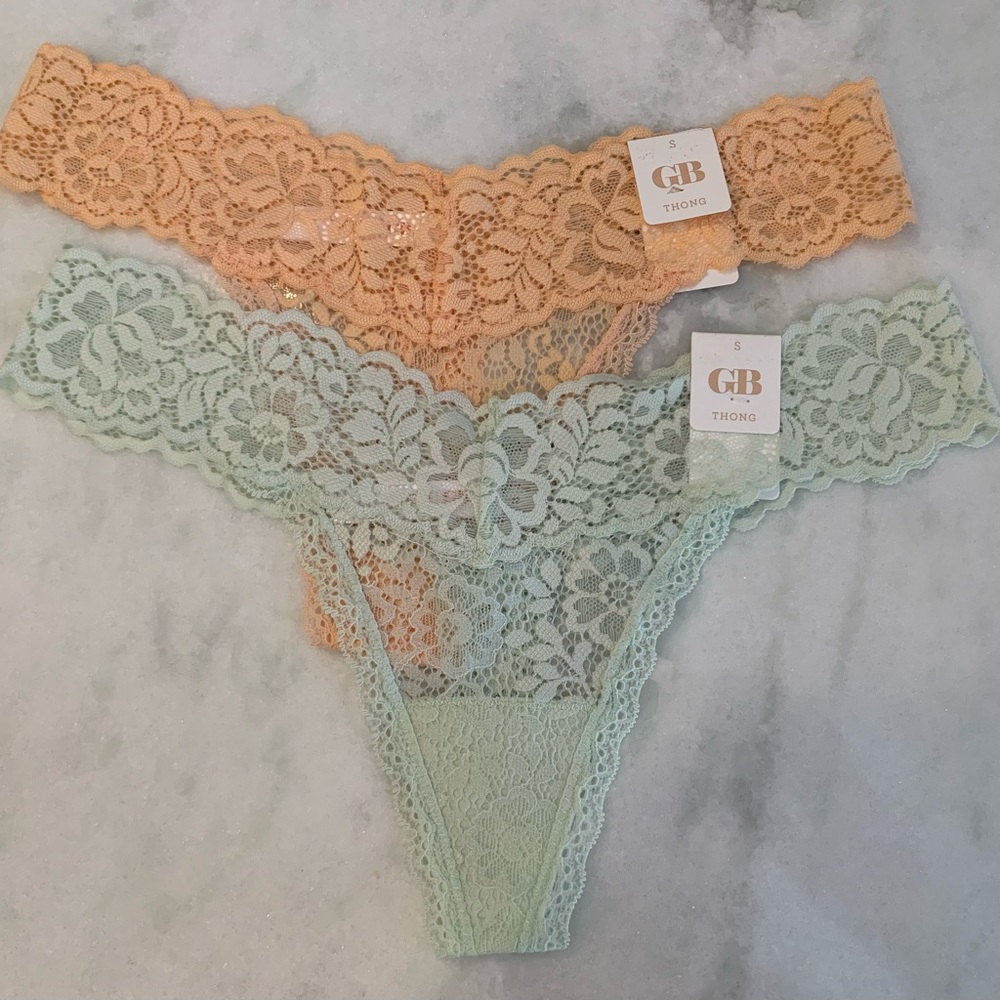 🍑Gianni Bini Lace Thongs🍑